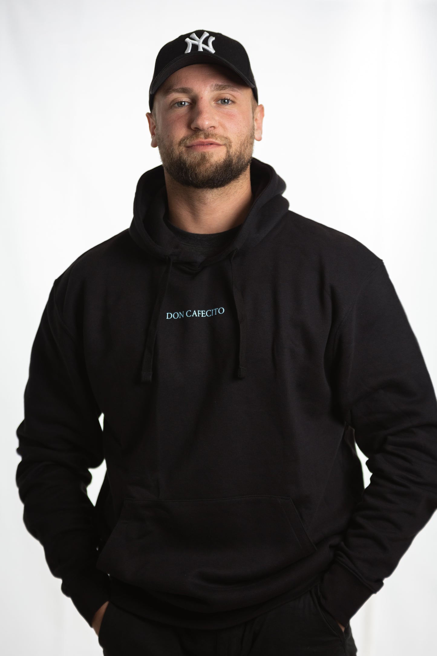 Hoodie Don Cafecito Unisex - Kaputzenpullover - schwarz