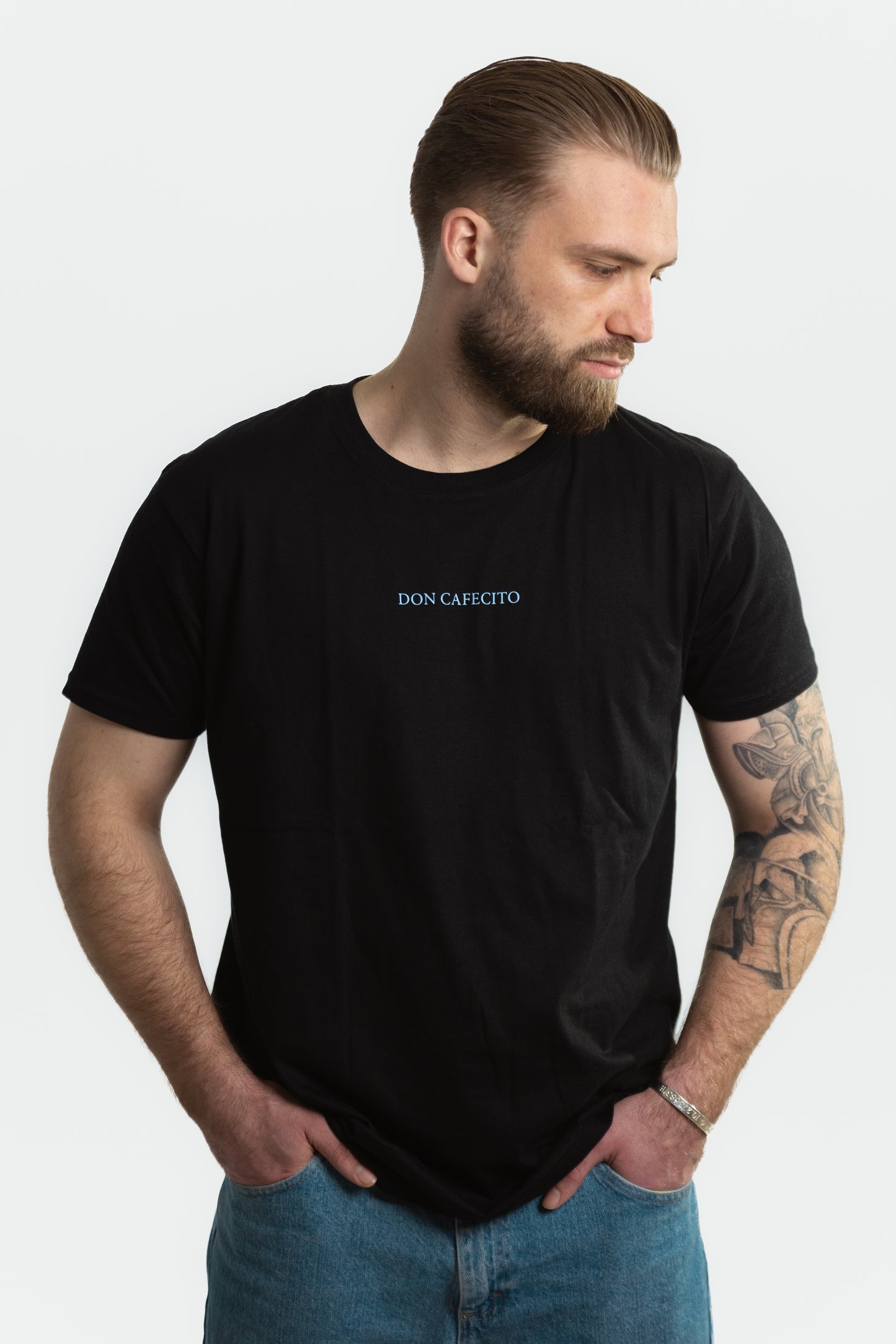 T-Shirt Don Cafecito Unisex - schwarz