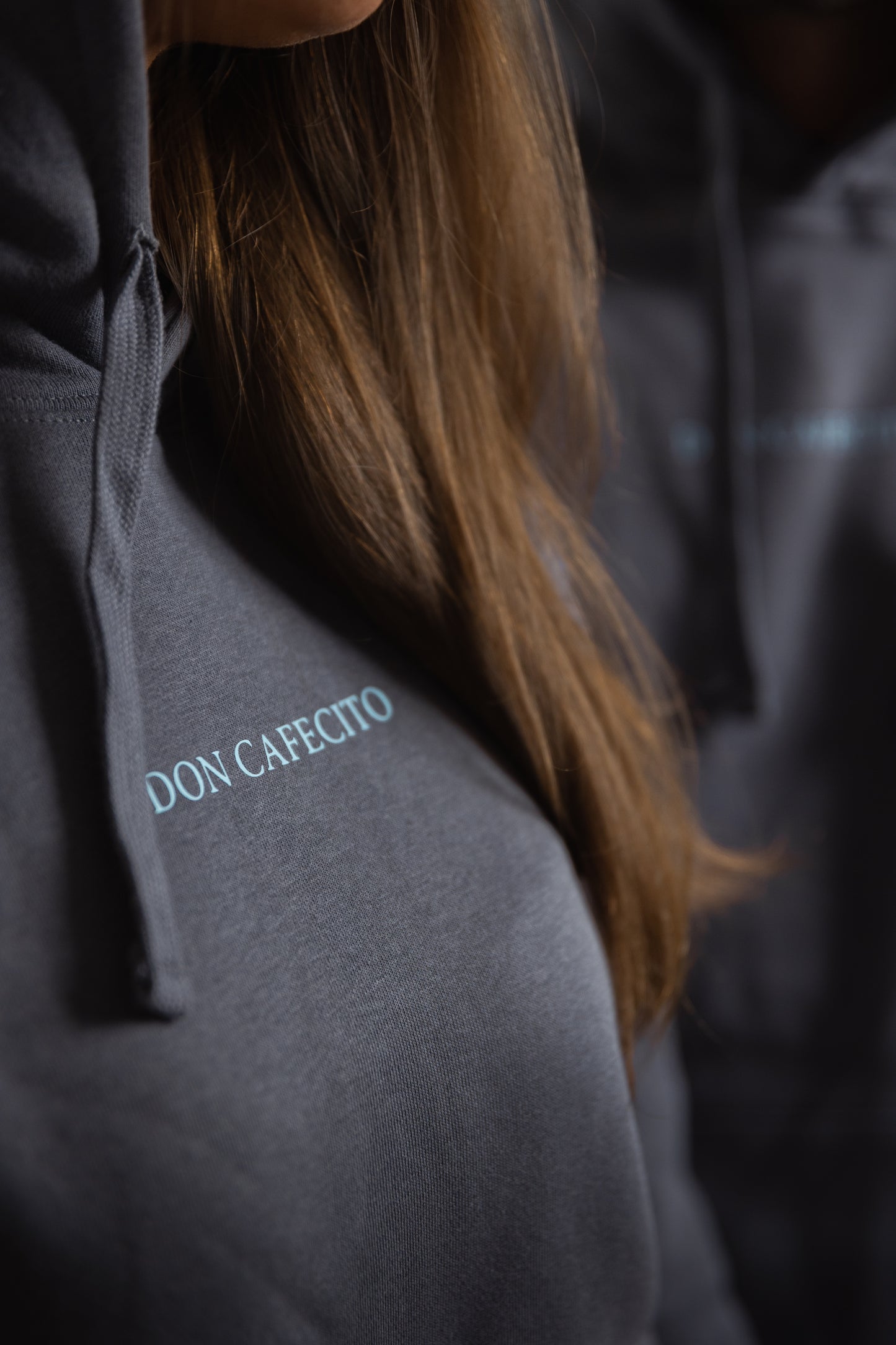Hoodie Don Cafecito Unisex - Kaputzenpullover - grau