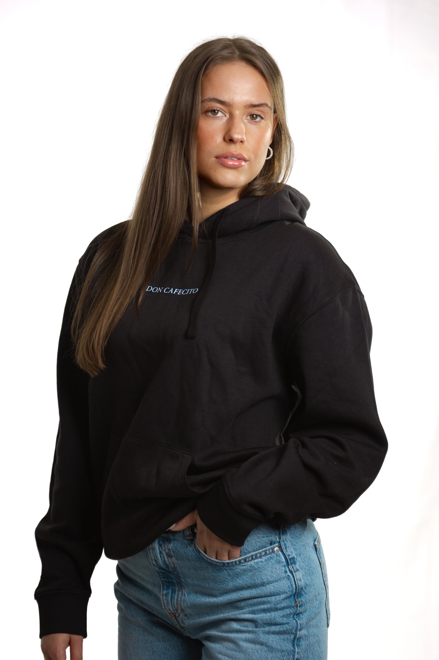 Hoodie Don Cafecito Unisex - Kaputzenpullover - schwarz