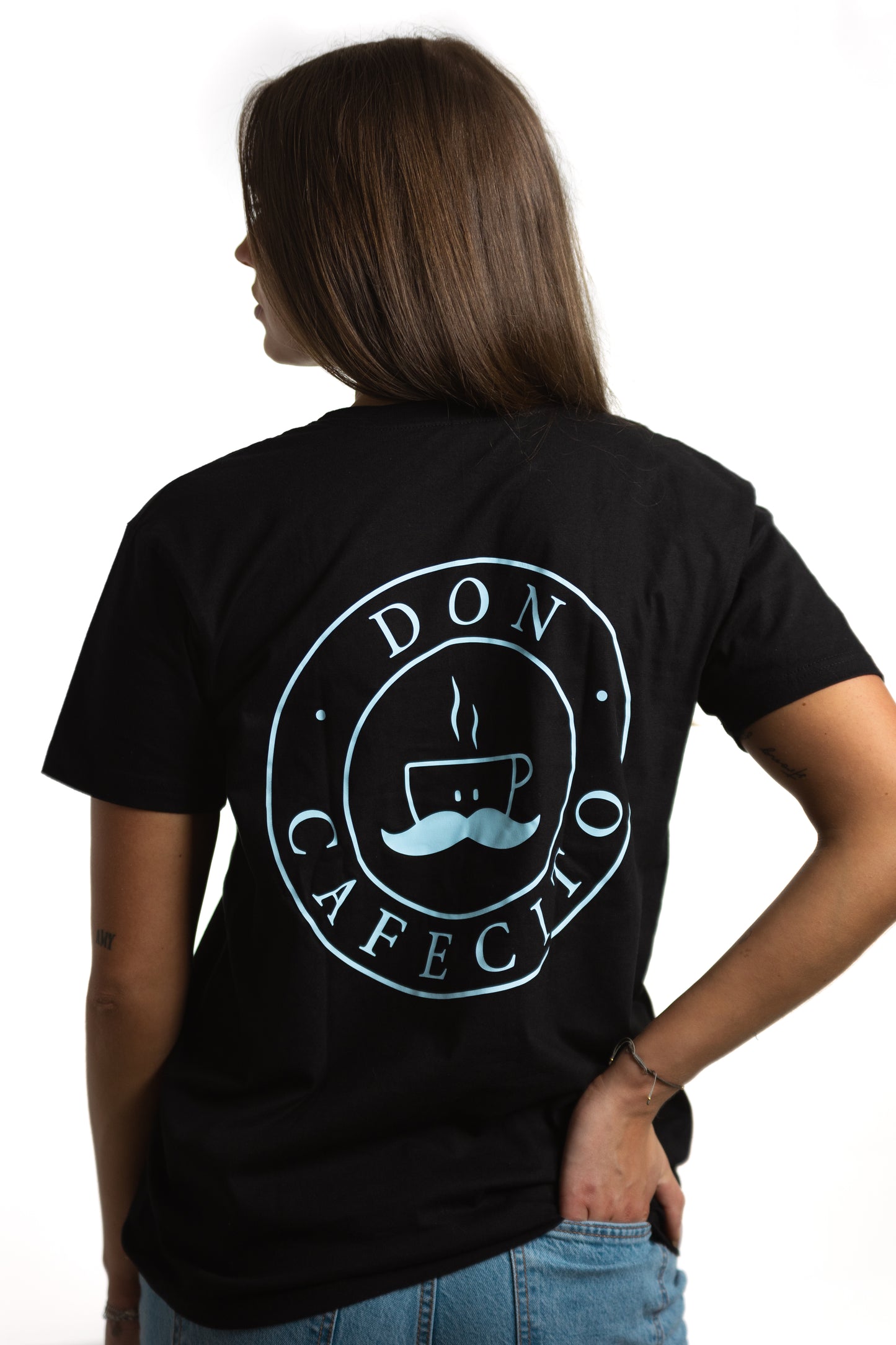 T-Shirt Don Cafecito Unisex - schwarz