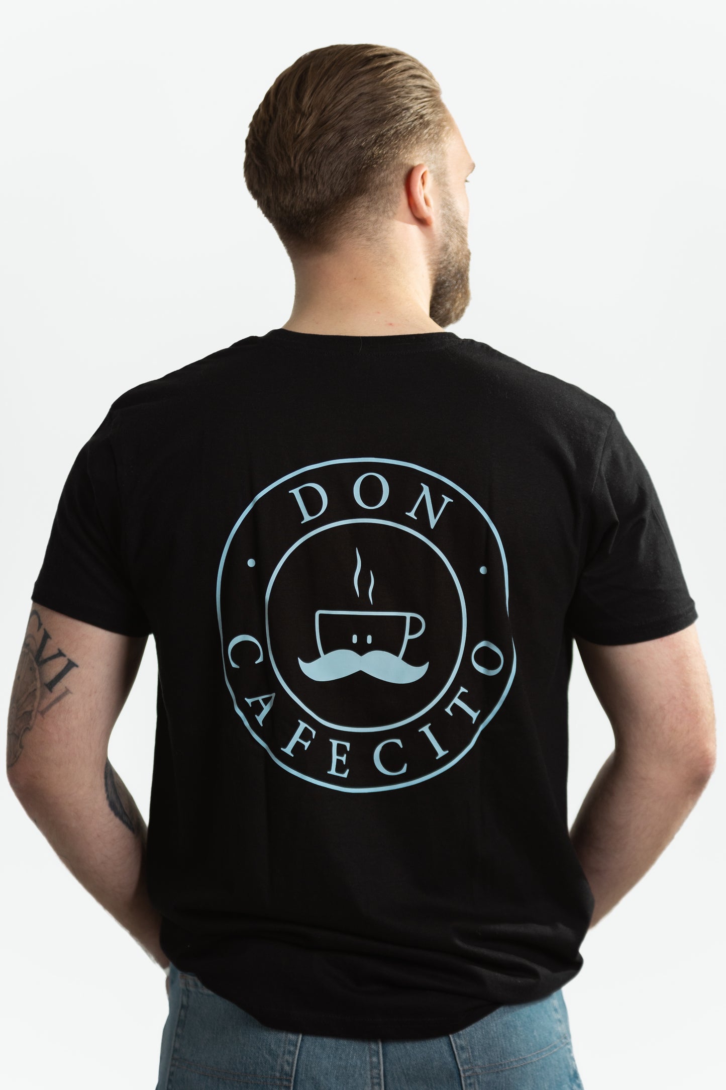 T-Shirt Don Cafecito Unisex - schwarz