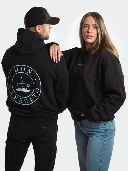 Hoodie Don Cafecito Unisex - Kaputzenpullover - schwarz