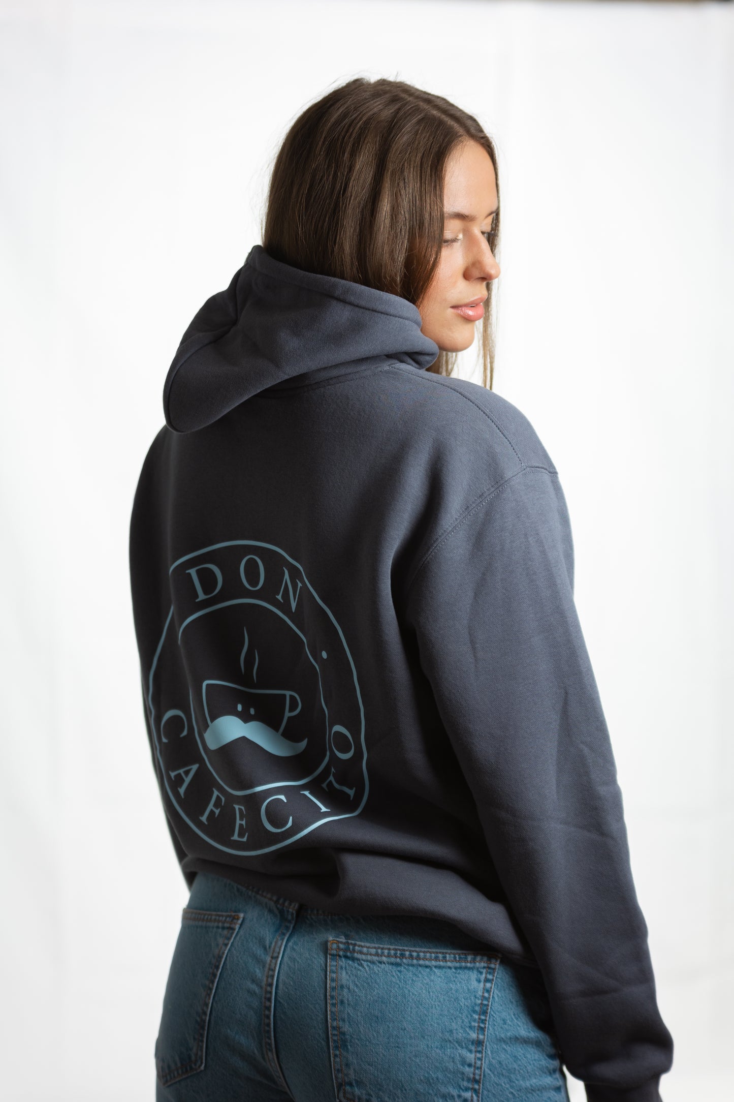 Hoodie Don Cafecito  Unisex - Kaputzenpullover - grau