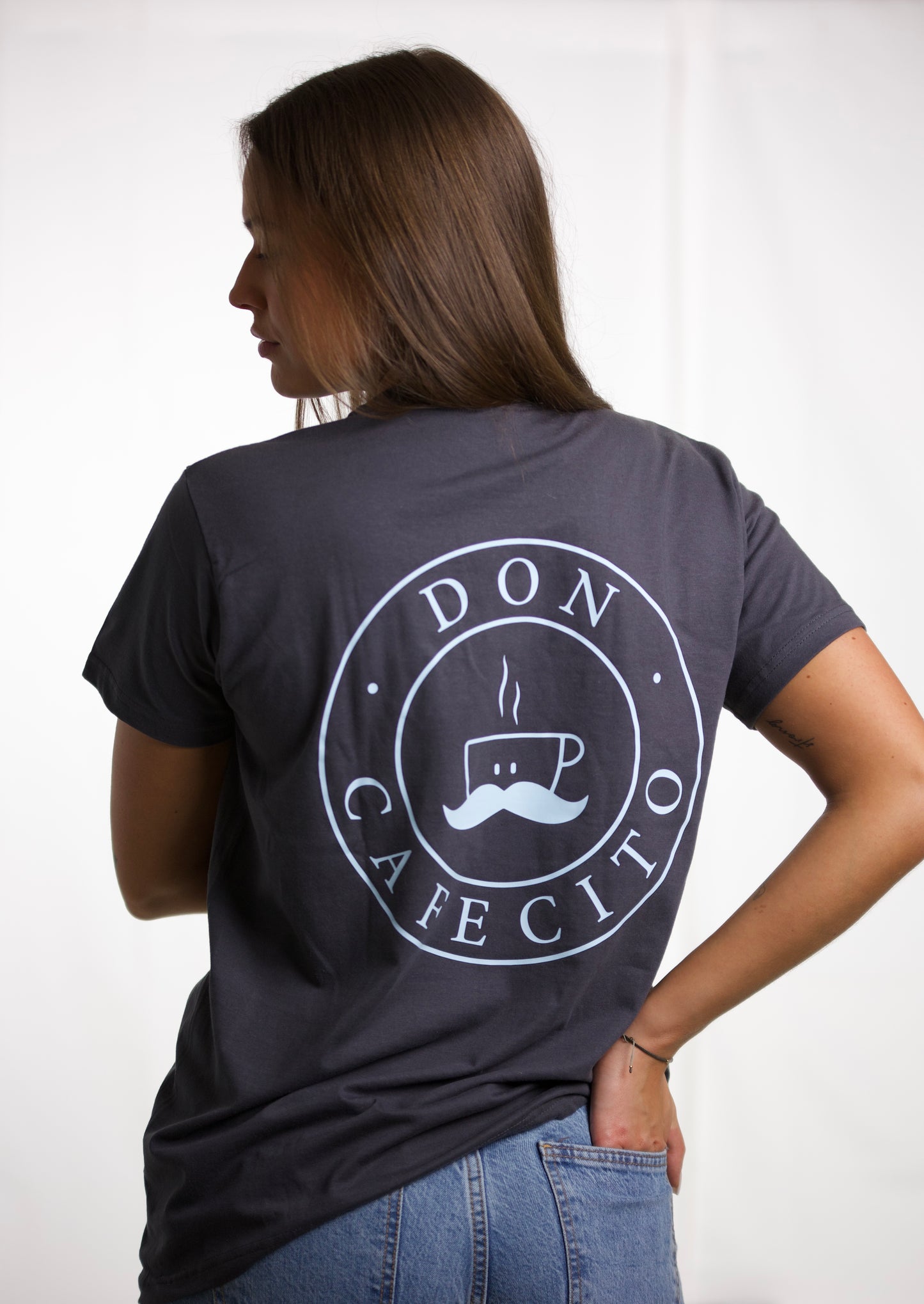 T-Shirt Don Cafecito Unisex - grau