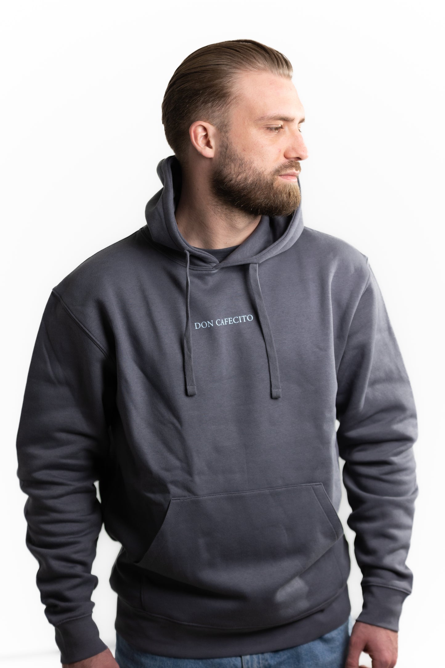 Hoodie Don Cafecito  Unisex - Kaputzenpullover - grau